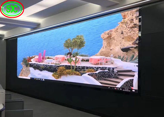 Installazione fissa Indoor LED Video Wall 4 P5 P6 Wide Viewing Angle Without Ghosting Indoor full color led display