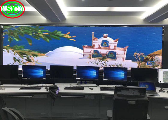 Installazione fissa Indoor LED Video Wall 4 P5 P6 Wide Viewing Angle Without Ghosting Indoor full color led display