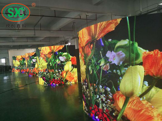 Prezzo buono Gli schermi della fase LED si imbarcano sull'affitto P4.81 HD 3840hz dell'esposizione di alta luminosità la velocità di rinfrescamento, gabinetto di 500x500mm per gli eventi della fase in linea