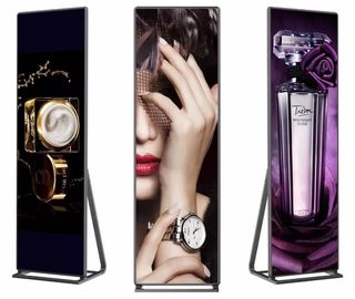 Display a LED a terra, schermo a specchio, segnaletica digitale a colori, a prova d'acqua, poster a LED