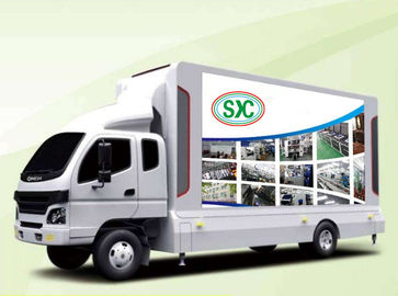 Display per camion pubblicitario LED impermeabile all'aria aperta P6 Chip Epistar ad alta luminosità