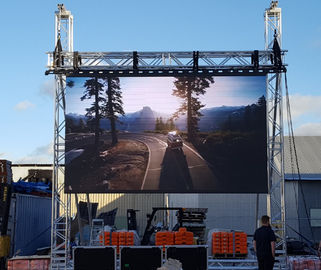 Cina Full Color outdoor Stadium LED Display Screen P10 IP65 960x960mm armadio