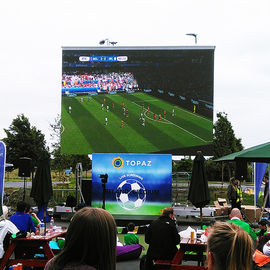 P10 SMD perimetro dello stadio di calcio schermo LED a colori esterni