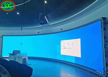 Facile da installare Screen di sfondo a LED Noleggio, LED Stage Curtain Screen P3.91
