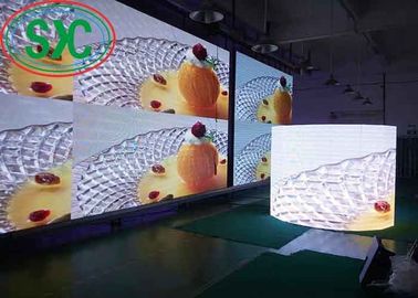 IP65 Full Color Outdoor LED Rental Screen, schermo video trasparente a 6 mm di pixel pitch