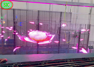 Wafer Chip pannello LED trasparente, schermo LED trasparente ad alta visibilità