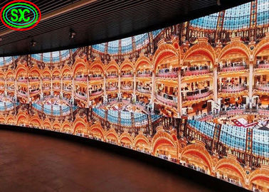 Facile da installare Screen di sfondo a LED Noleggio, LED Stage Curtain Screen P3.91