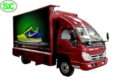 Display a LED a pieno colore P5 all'aperto montato su camion 7500 Nits