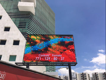 P5 Outdoor Full Color LED Die-Cast Aluminum Screen, 2200 CD/Sqm, dimensione 256mm X128mm