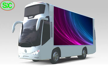Display per camion pubblicitario LED impermeabile all'aria aperta P6 Chip Epistar ad alta luminosità
