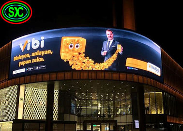 SMD Full Color Led Display Board P6 P8 P10 Brightness Steel Cabinet led display