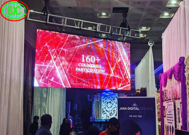 P2.6-P6.25 Scenic Background LED Display Large Screen 65410 Pixel Density led stage curtain screen