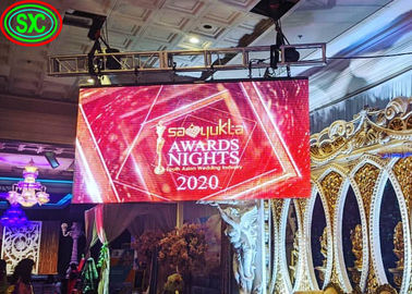 P2.6-P6.25 Scenic Background LED Display Large Screen 65410 Pixel Density led stage curtain screen
