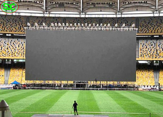 Prezzo buono La fase elettronica all'aperto LED dello stadio scherma il grande schermo P6 del tabellone segnapunti in linea