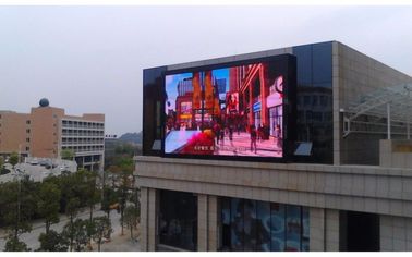 P8 Mall Outdoor Acque resistenti a colori per la pubblicità schermo in alluminio a stampa a LED
