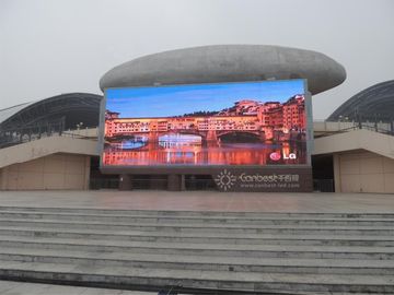P8 Mall Outdoor Acque resistenti a colori per la pubblicità schermo in alluminio a stampa a LED