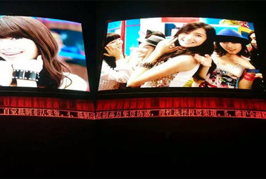 Schermo LED flessibile a colori P2.5 Soft Film Group Advertising, pixel da 4 mm, cabinet curvo in acciaio