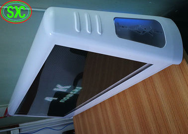 2.5mm Pitch Size Car LED Sign Display 96*32 Cm DC 5V Voltage e contenuti personalizzabili per pubblicità mirata