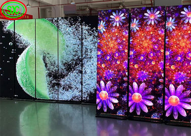 Smart Indoor Digital LED Mirror Display HD Poster pubblicitario schermo verticale P2.5