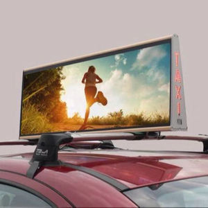 Prezzo buono P6 esposizione di alta risoluzione RGB 3 del segno dell'automobile LED in 1 configurazione del pixel in linea