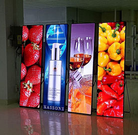 64X64 Modulo Risoluzione LED Display Poster SMD2121 Chips Die Casting Aluminum Cabinet