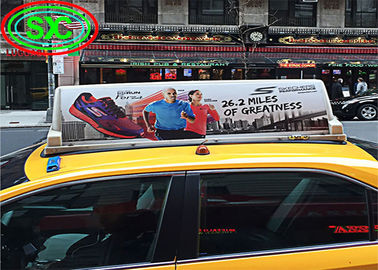All'aperto Full Color Car Rental LED Signage Display 4.81mm Pitch IP65 Modulo pubblicitario