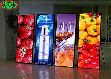 1R1G1B Pubblicità schermo a LED a colori P2.5 1/16 Poster da parete a scansione a colori singoli e doppi