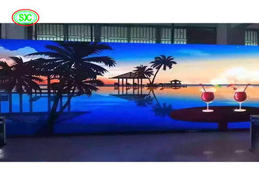 P3.91 HD Full Color RGBLED Screen in alluminio a fusione a stampo stampato Alta frequenza di aggiornamento 500*1000MM