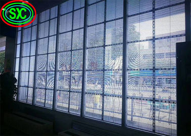 Full Color Indoor SMD1921 trasparente LED Video Parete trasparente schermo a led display trasparente schermo a led