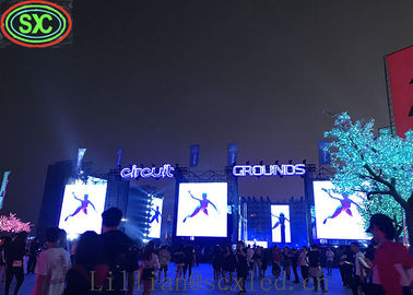 Acque resistenti in alluminio colato HD 6mm Pixel Pitch Stage LED Screen Concerto Event Sfondo