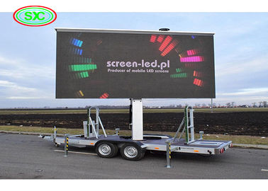Display di segnale LED per auto all'aperto con risoluzione dello schermo 192*64 punti e configurazioni 1R1G1B