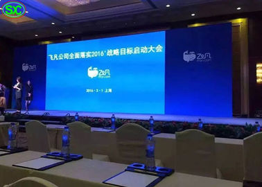 P6 Indoor Full Color LED Video Wall con 6 mm di pixel pitch e 384 mm x 192 mm di dimensione del modulo