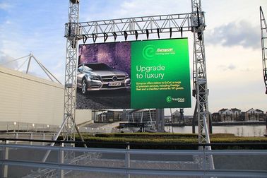 Super Clear Vision Car Exhibition Stage P4.81mm Outdoor Full Color LED Display per alta definizione