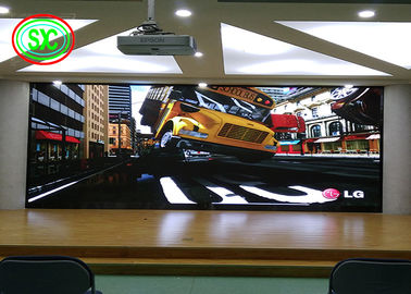 P3.91 HD Full Color RGBLED Screen in alluminio a fusione a stampo stampato Alta frequenza di aggiornamento 500*1000MM