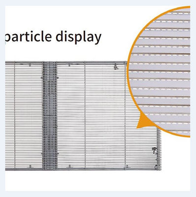 P3.91-P7.82 schermo LED trasparente 5000 cd/m2 32768 densità di pixel