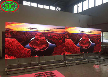 Noleggio/Casting di scatola di alluminio Video 320 * 160mm P5 Indoor Full Color LED Display Ristorante Hotel Chiesa