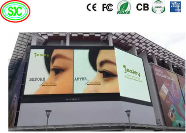 Alta frequenza di aggiornamento 1920hz 1/8 Outdoor Full Color LED Display Montaggio a parete