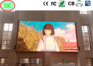 Alta frequenza di aggiornamento 1920hz 1/8 Outdoor Full Color LED Display Montaggio a parete