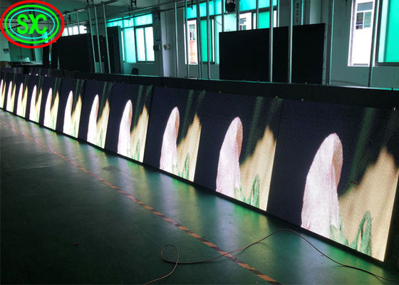 10 mm o più Alta frequenza di aggiornamento Nessun fantasma 3840hz Pubblicità LED Cartellone pubblicitario esterno schermo a LED a colori