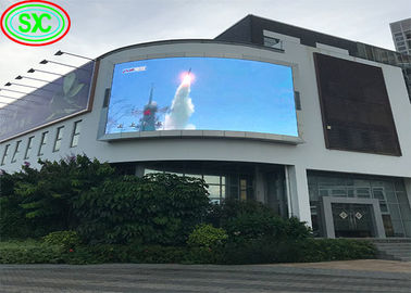 Shopping Mall Affitto Pubblicità HD Full Color Hanging Flexible P10 LED Billboard