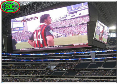 Performance in diretta impermeabile 256*128mm P10 Perimetro dello stadio schermo LED