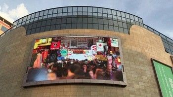 Cina Alta luminosità HD P6 Outdoor Full Color Shopping Mall Pubblicità Display LED