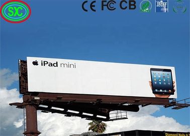 schermo da palcoscenico in alluminio a fusione a prova d'acqua esterno grande pubblicità digitale 10 mm cartelloni pubblicitari LED stradali