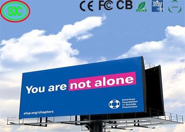 P8 LED Billboard, High Definition Outdoor Full Color LED Tabelle pubblicitarie di risparmio energetico