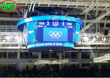 Tabella di valutazione pubblicitaria dello stadio P4.81 LED Video Wall Noleggio 1R1G1B
