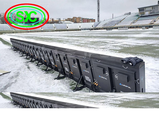 Prezzo buono Pubblicità all'aperto di calcio dell'esposizione di LED dello stadio P10 per i bordi della partita in linea