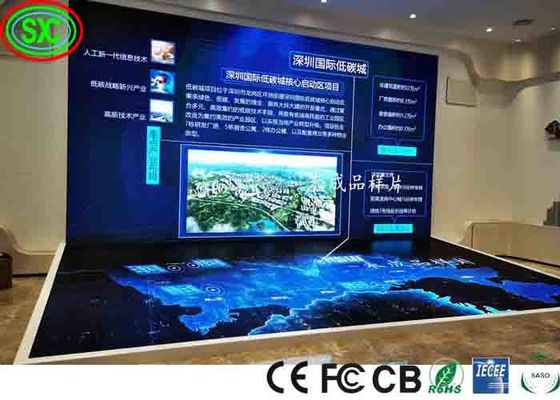 Display LED di pubblicità interna P2.5 64*64 a prova d'acqua e non balbuzie