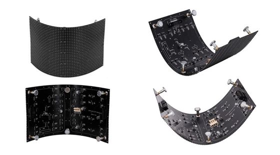 P4 Modulo LED ad alta risoluzione per schermo pubblicitario 3D all'aperto, cartellone LED 320mm*160mm