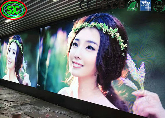 HD Rental P3 LED Video Screen DIP346 Pubblicità LED Cartellone AC110 / 220V