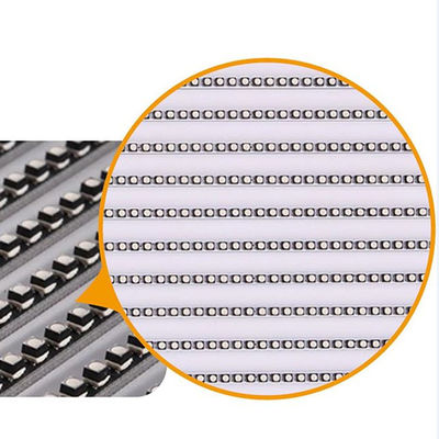 P3.91-7.82mm schermo LED trasparente interno 1500nits SMD video wall